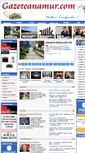 Mobile Screenshot of gazeteanamur.com