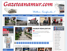 Tablet Screenshot of gazeteanamur.com